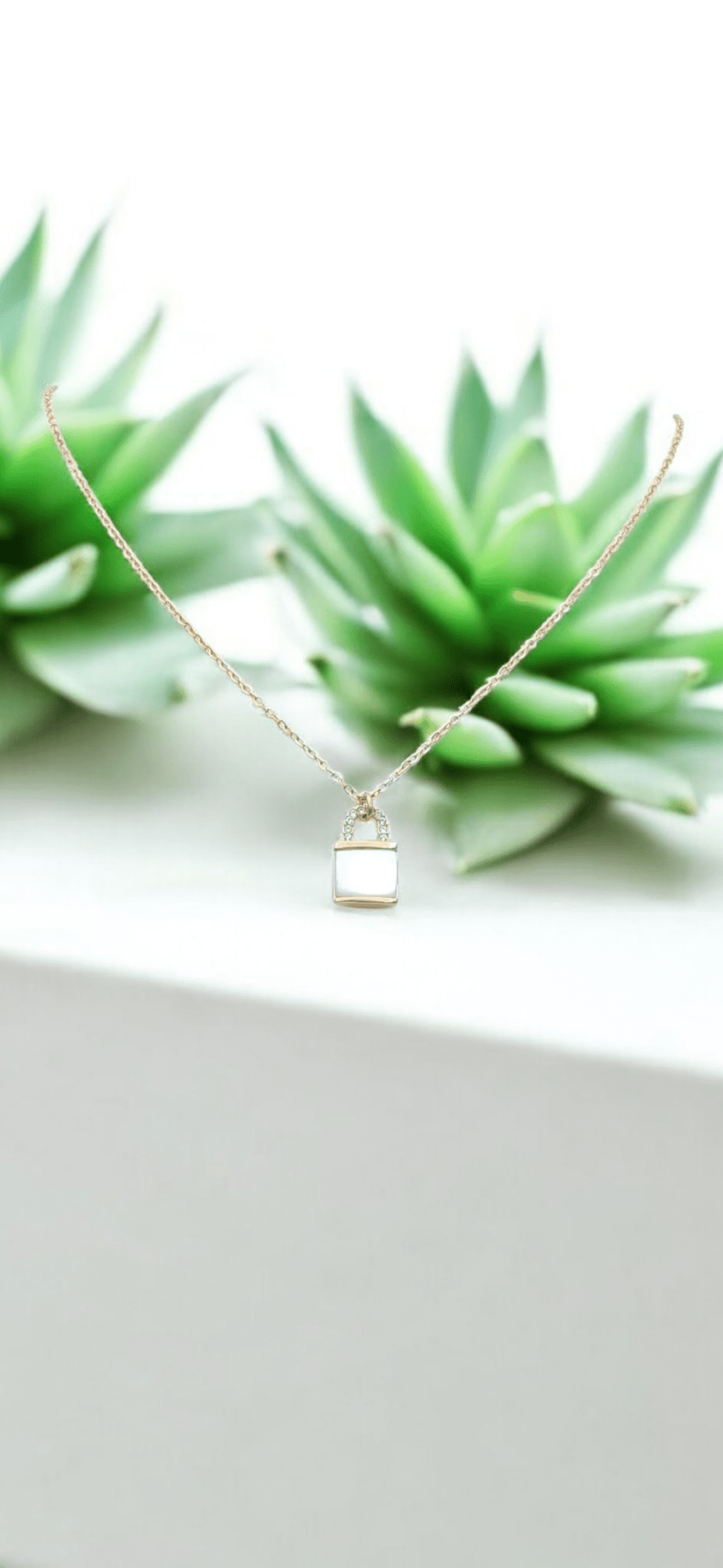 Chaîne pendentif cadenas - Claudine Biker Shop